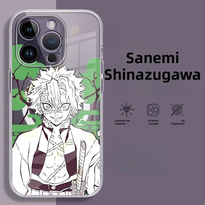 Demon Slayer Clear Magsafe Phone Case