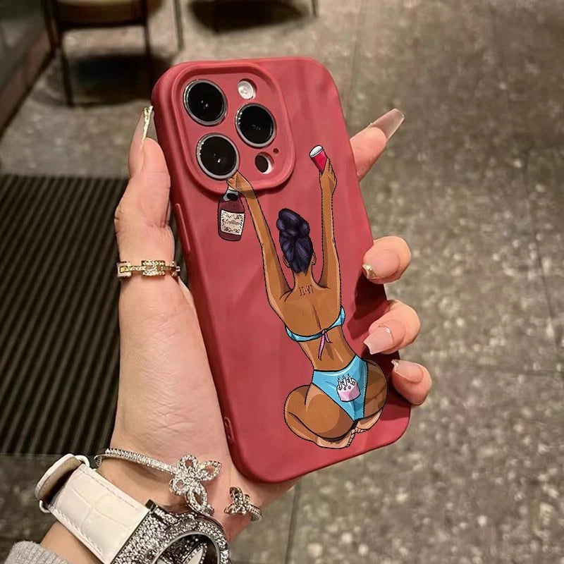 Anime Jujutsu Kaisen Satoru Gojo Funda para teléfono serie iPhone 17