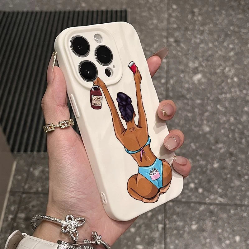 Anime Jujutsu Kaisen Satoru Gojo Funda para teléfono serie iPhone 17