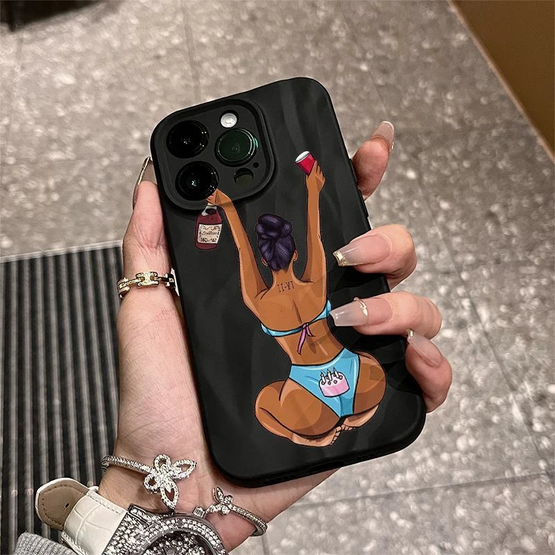 Anime Jujutsu Kaisen Satoru Gojo Funda para teléfono serie iPhone 17