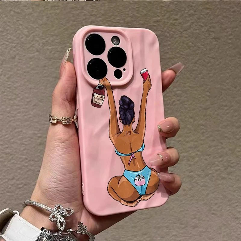 Anime Jujutsu Kaisen Satoru Gojo Funda para teléfono serie iPhone 17