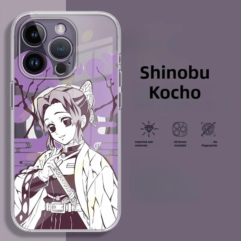 Demon Slayer Clear Magsafe Phone Case