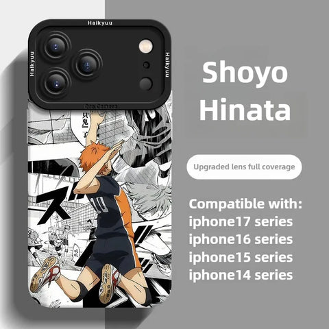 Haikyuu!! Shoyo Hinata Anime Phone Case Silicone Anime Cases