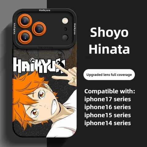 Haikyuu!! Shoyo Hinata Anime Phone Case Silicone Anime Cases