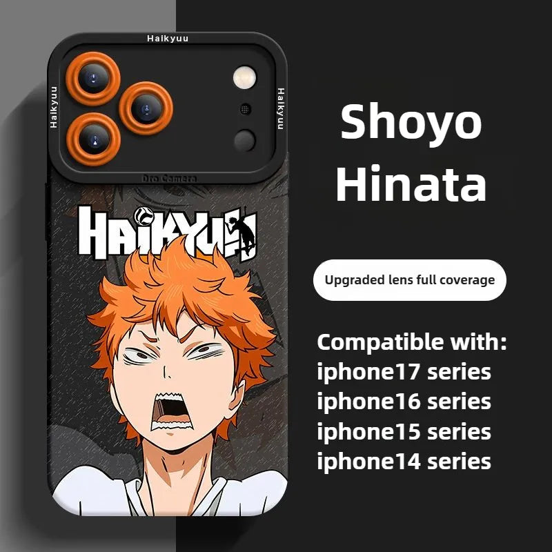Haikyuu!! Shoyo Hinata Anime Phone Case Silicone Anime Cases