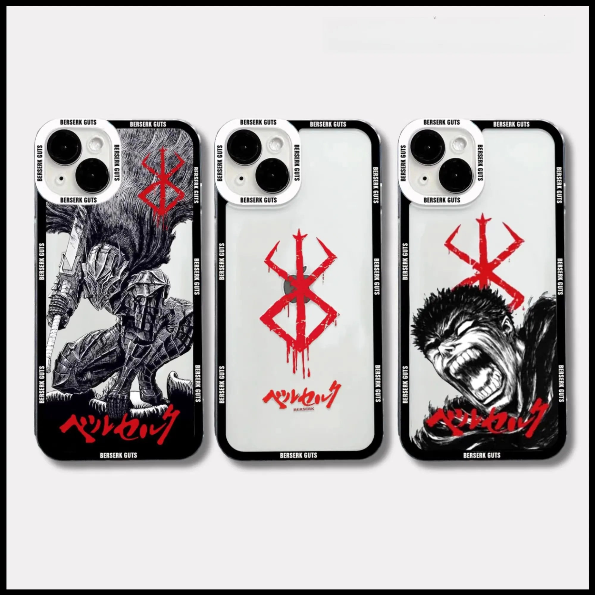 Berserk Brand Knight iPhone Case | Silicone Soft Case