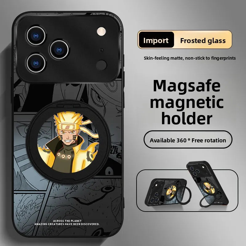 Naruto MasSafe Phone Case with Magnetic Metal Holder