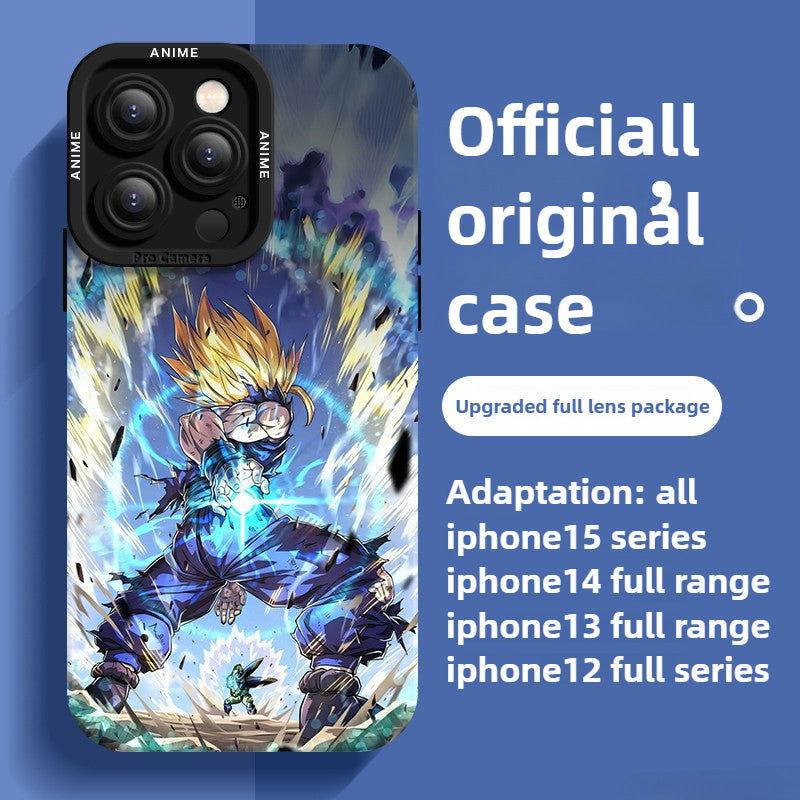 Son Gohan Silicone Soft Phone Case for iPhone16 Series - HelloAnimeCases
