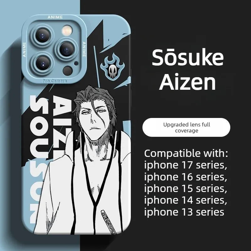 Funda de silicona para iPhone 17 de One Piece Brook Anime