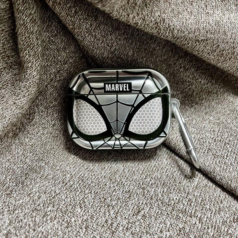 Spider Airpods Protective Case Earphone Protective Cover with Keychain Loop - HelloAnimeCases