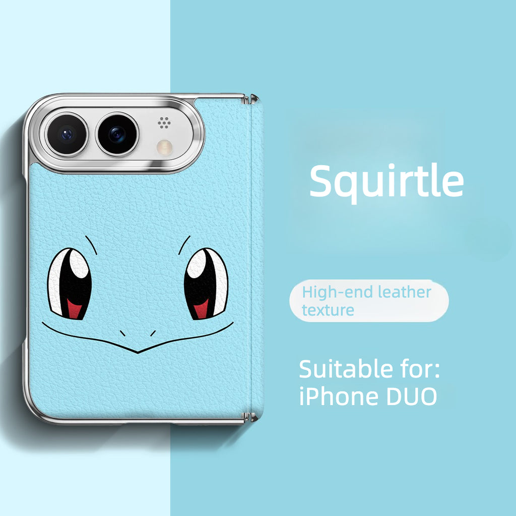 Pokemon iPhone Duo Leather Magsafe Phone Case with Kickstand