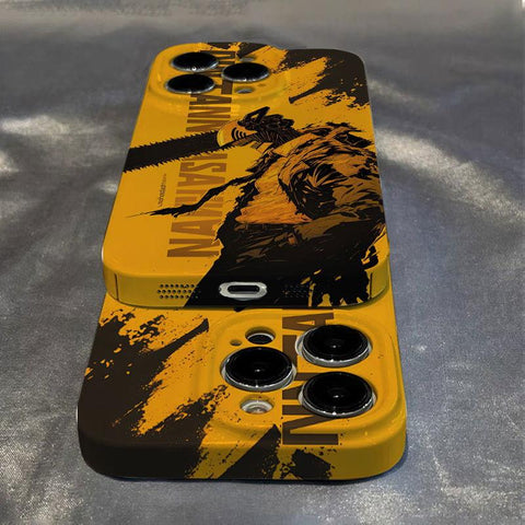 Suit Chainsaw Man Case for iPhone - HelloAnimeCases