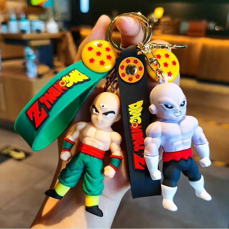 Sun Goku Dragon Ball Keychain Three-dimensional Doll Pendant Pvc Epoxy Car Pendant Bag - HelloAnimeCases
