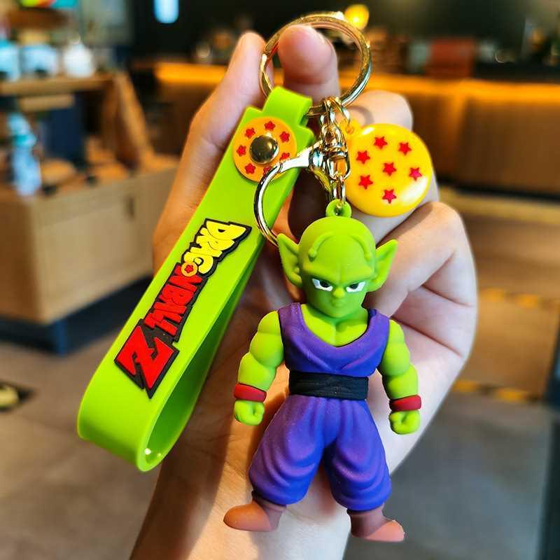 Sun Goku Dragon Ball Keychain Three-dimensional Doll Pendant Pvc Epoxy Car Pendant Bag - HelloAnimeCases