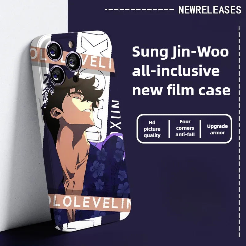 Solo Leveling Sung Jin Woo Hard Phone Case