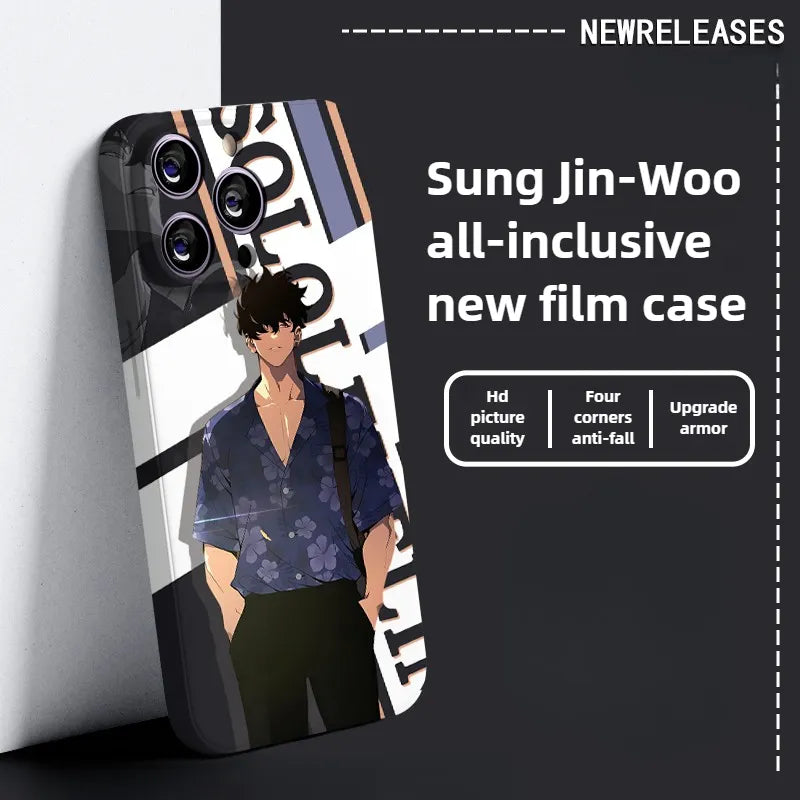 Solo Leveling Sung Jin Woo Hard Phone Case