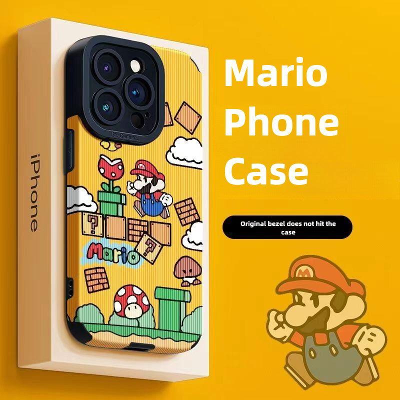 Super Mario Phone Case iPhone Wavy Style - HelloAnimeCases