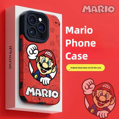 Pokemon Super Mario Phone Case |iPhone Wavy Style Cover  HelloAnimeCases