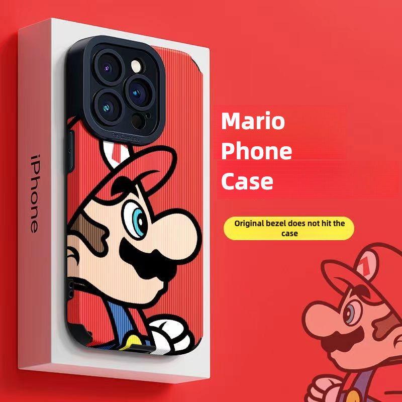 Super Mario Phone Case iPhone Wavy Style - HelloAnimeCases