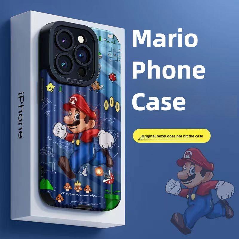 Super Mario Phone Case iPhone Wavy Style - HelloAnimeCases