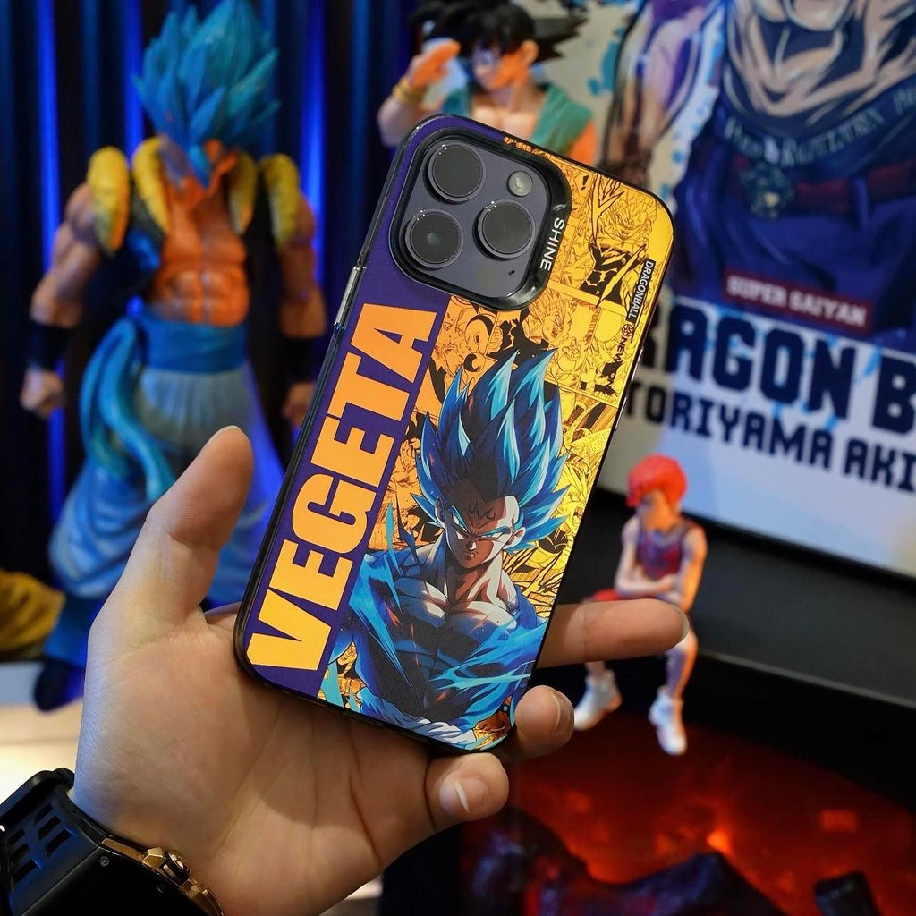 Super Saiyan Blue Goku Vegeta Phone Case - HelloAnimeCases