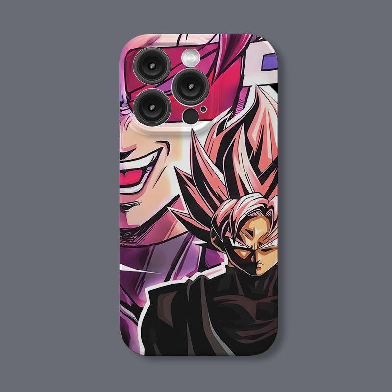 Super Saiyan Evil Smile Goku Apple Filin Hard Phone Case - HelloAnimeCases