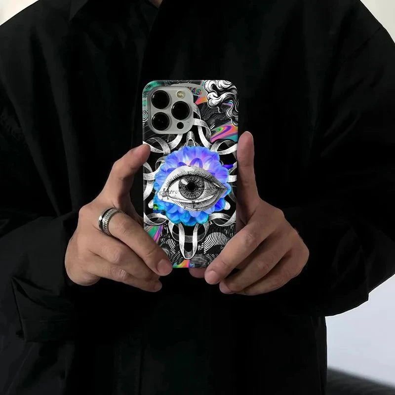 Anime Jujutsu Kaisen Satoru Gojo Funda para teléfono serie iPhone 17
