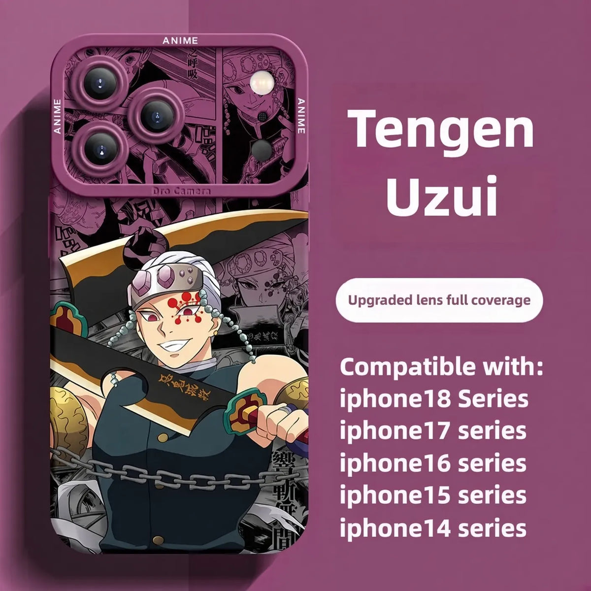 Anime Demon Slayer iPhone 18 Series Phone Case