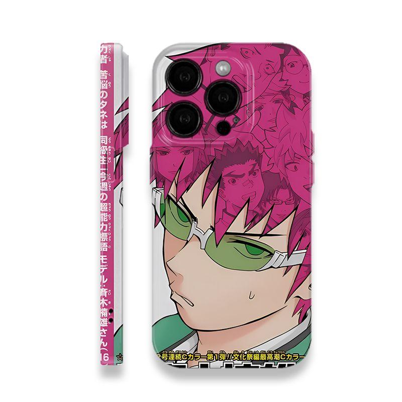 The Disastrous Life of Saiki K Red Hair Case for iPhone - HelloAnimeCases