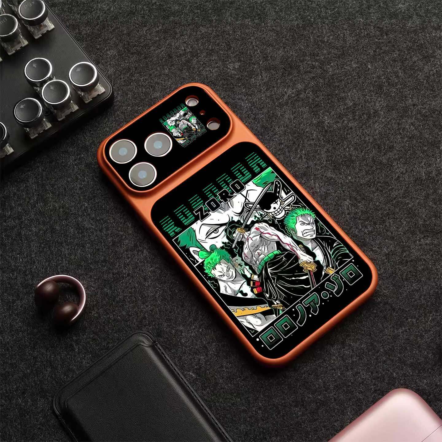 Funda de silicona para teléfono con el anime Death Note Nate River