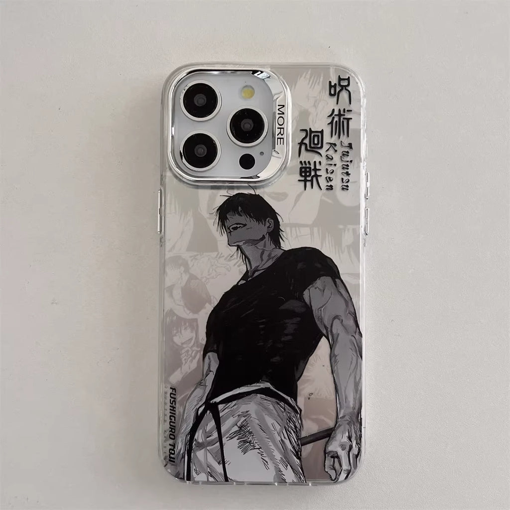Jujutsu Kaisen Toji Fushiguro Electroplated Phone Case