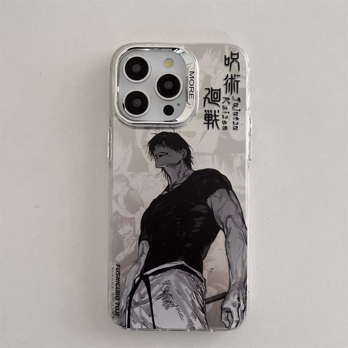Jujutsu Kaisen Toji Fushiguro Electroplated Phone Case