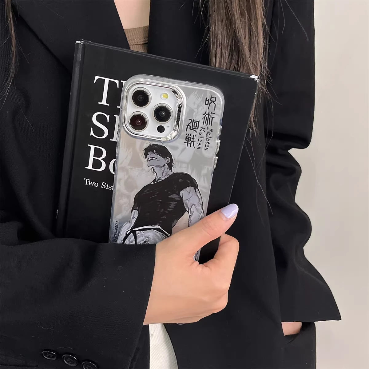 Jujutsu Kaisen Toji Fushiguro Electroplated Phone Case