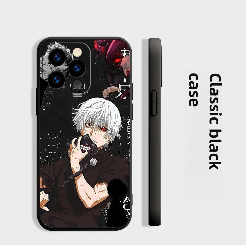 Tokyo Ghoul Kaneki Ken Black Phone Case - HelloAnimeCases