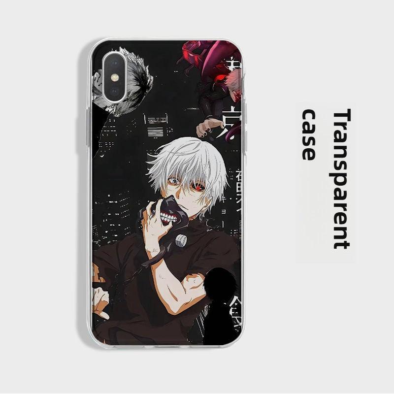 Tokyo Ghoul Kaneki Ken Black Phone Case - HelloAnimeCases