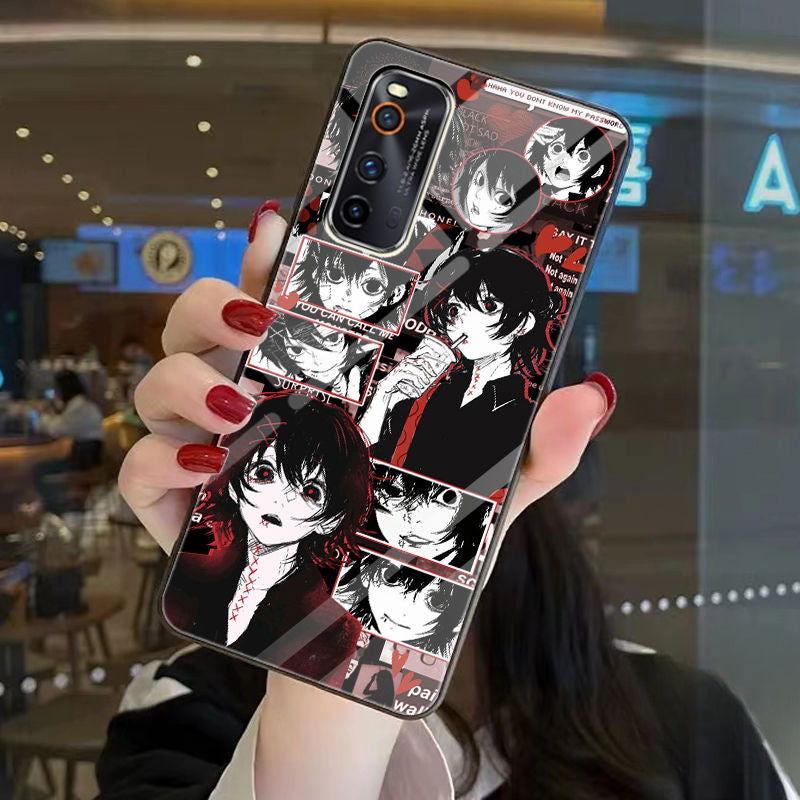 Tokyo Ghoul Kaneki Ken Phone Toughened Glass Case - HelloAnimeCases