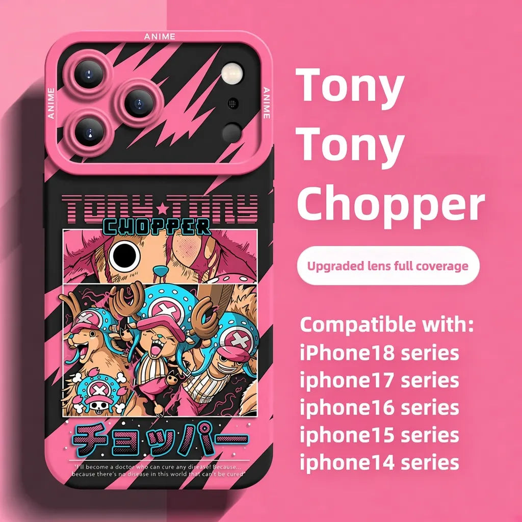 ONE PIECE Apple iPhone Anime Phone Case Silicone Protetive Case