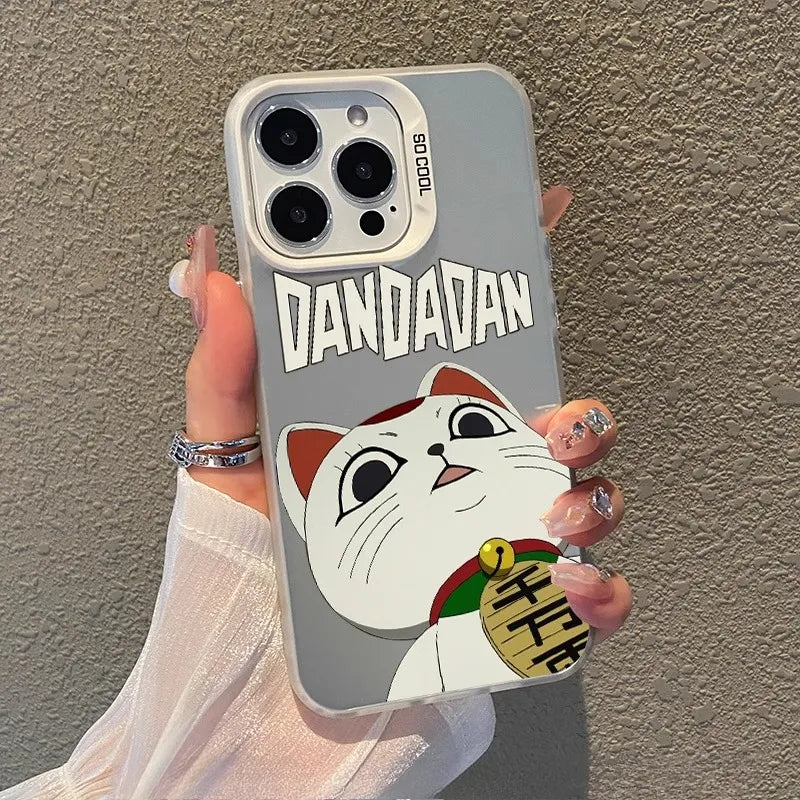 Dandadan Turbo Cat Granny Anime Phone Case