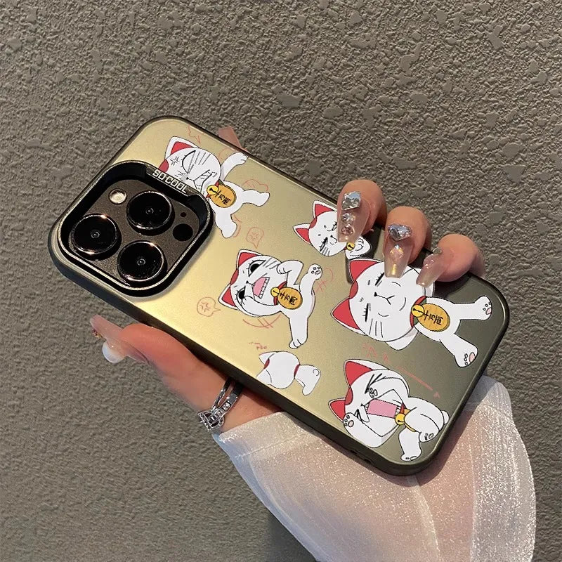 Dandadan Turbo Cat Granny Anime Phone Case