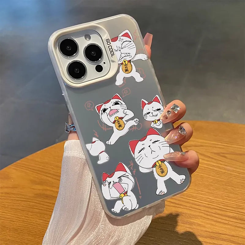 Dandadan Turbo Cat Granny Anime Phone Case