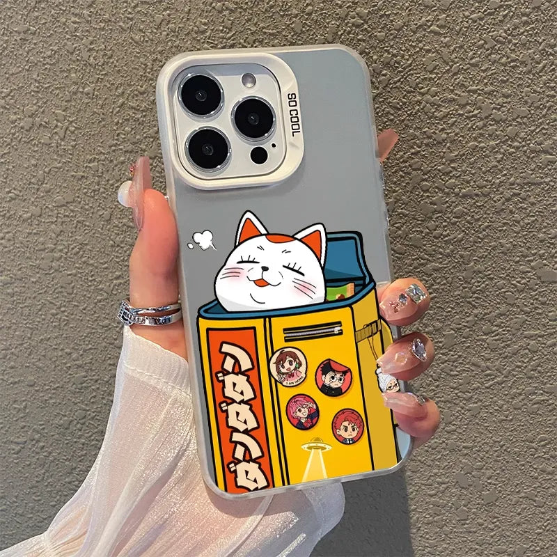 Dandadan Turbo Cat Granny Anime Phone Case