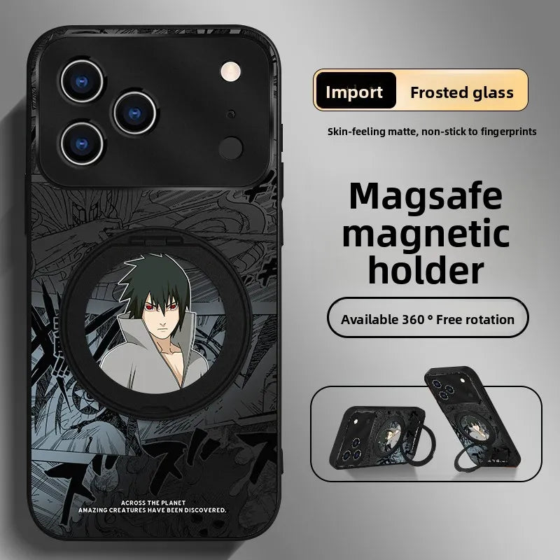 Naruto MasSafe Phone Case with Magnetic Metal Holder