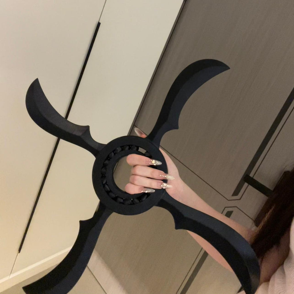 Uchiha Sasuke Wind Demon Shuriken Model Toy Plastic Wind - HelloAnimeCases