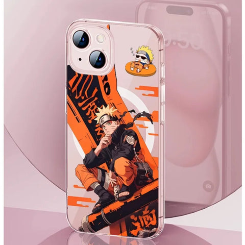 Uzumaki Naruto Clear Magsafe Phone Case iPhone 17 Series