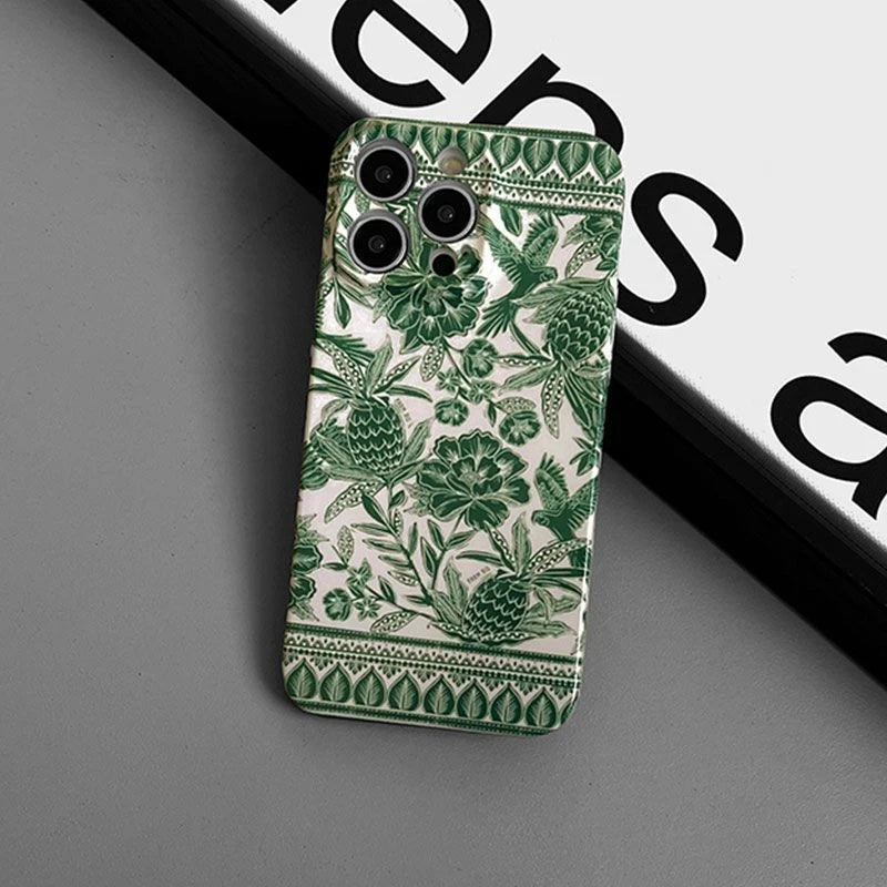 Vintage French Toile de Jouy iPhone Case