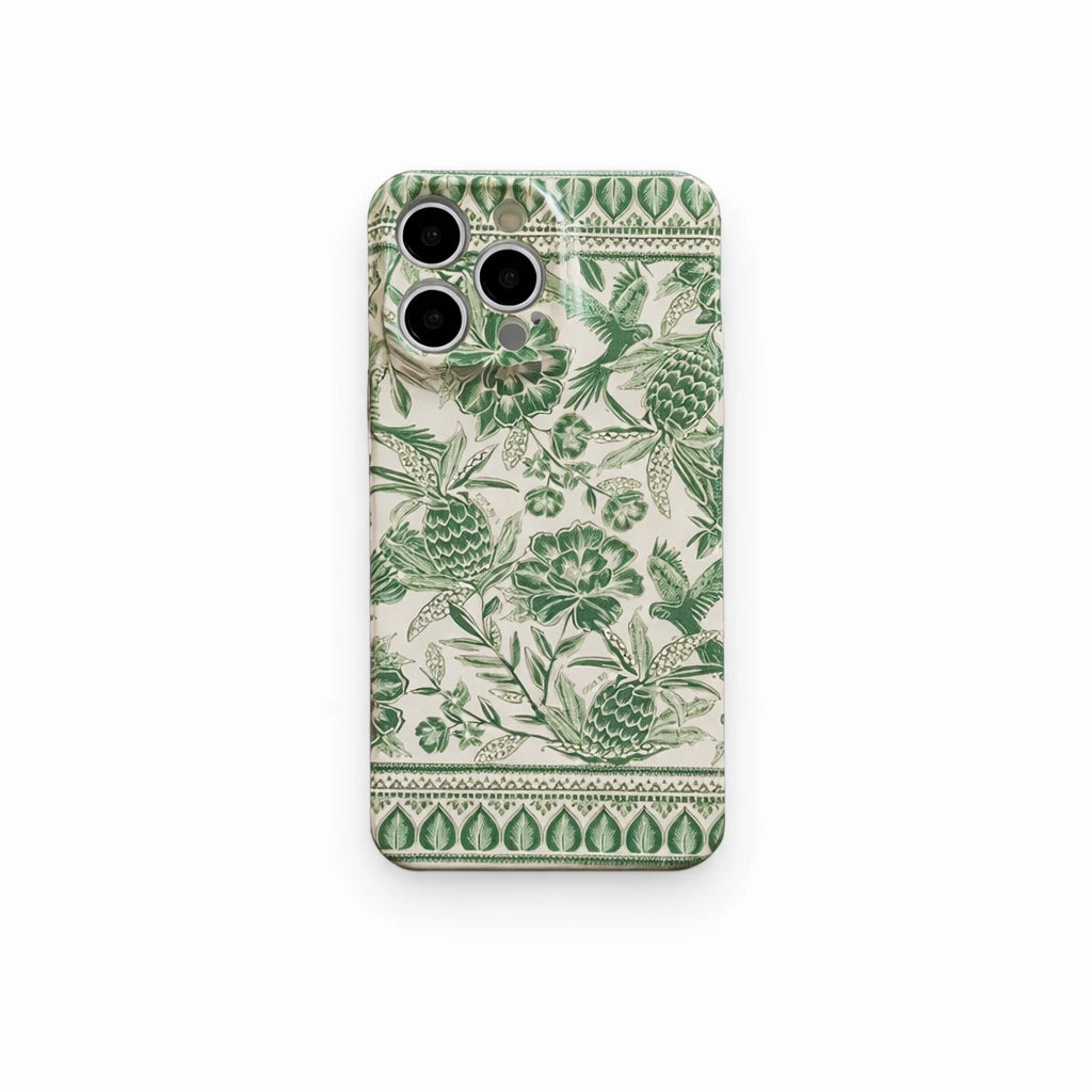 Vintage French Toile de Jouy iPhone Case