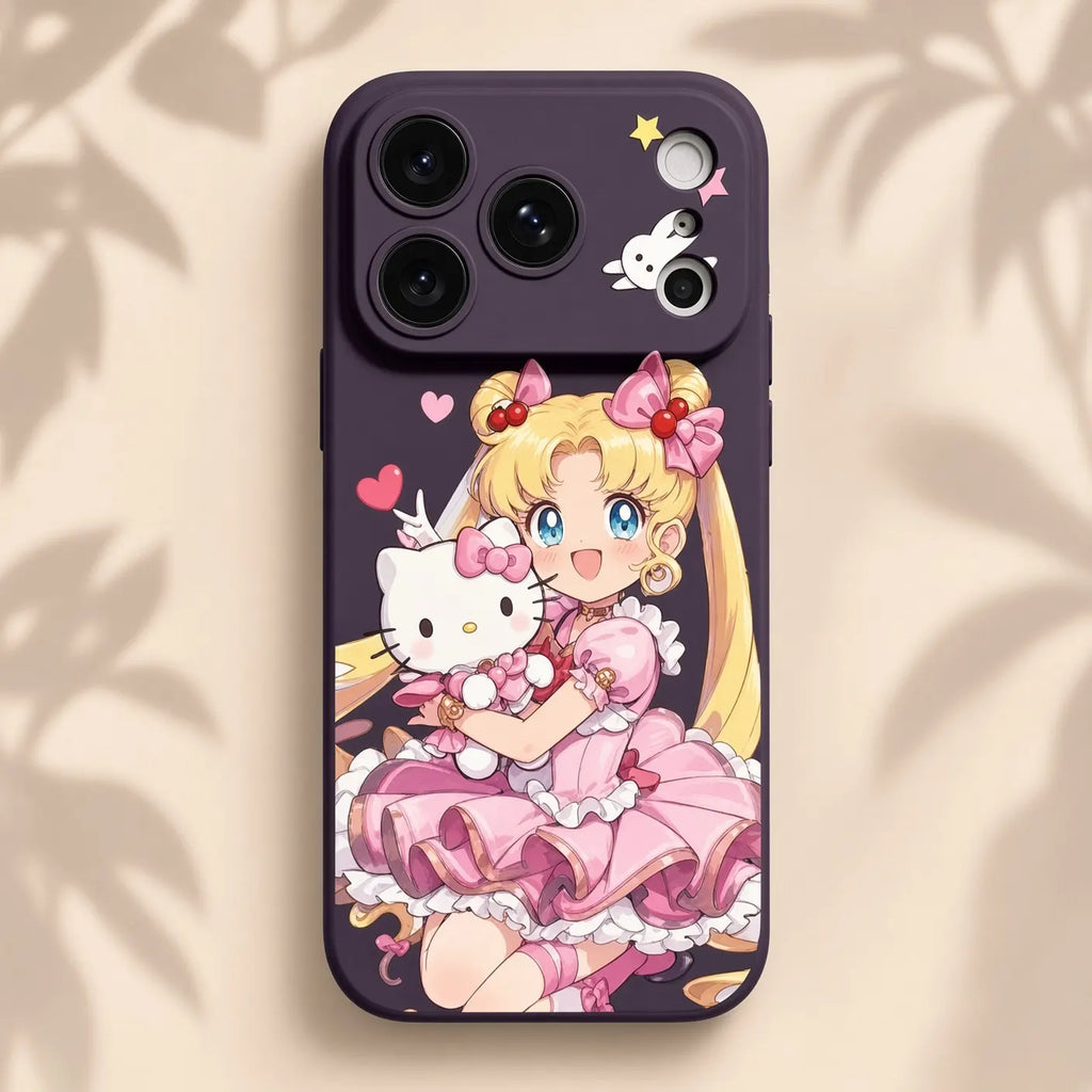 Sailor Moon Kitty Magsafe Phone Case Silicone Cover Case