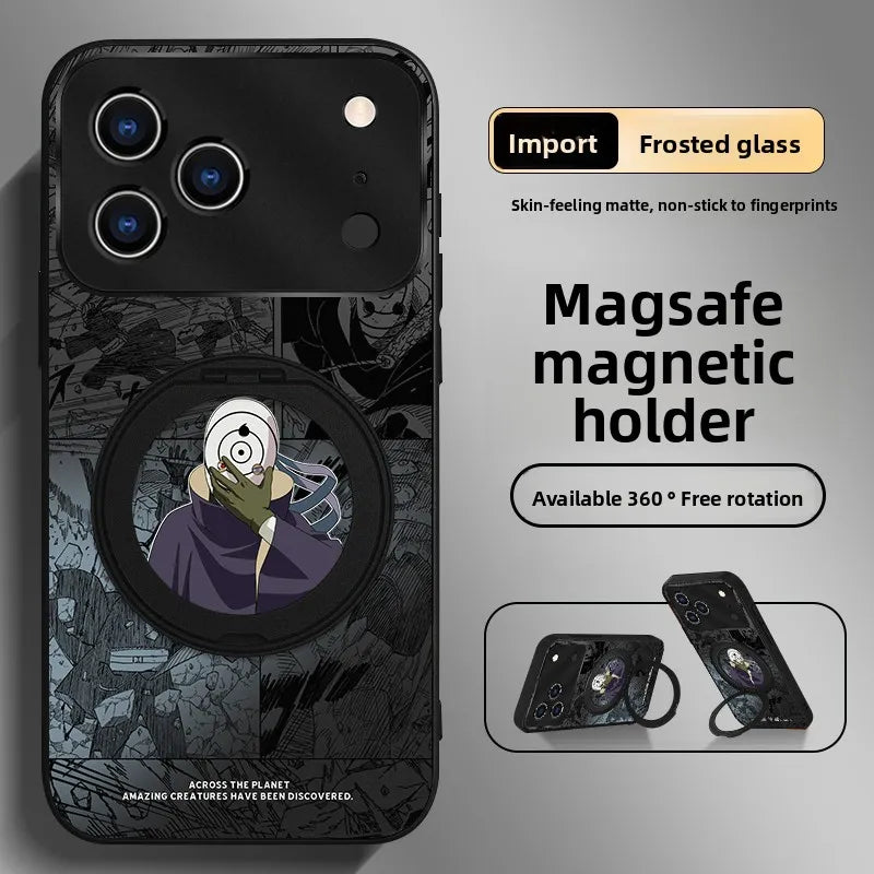 Naruto MasSafe Phone Case with Magnetic Metal Holder