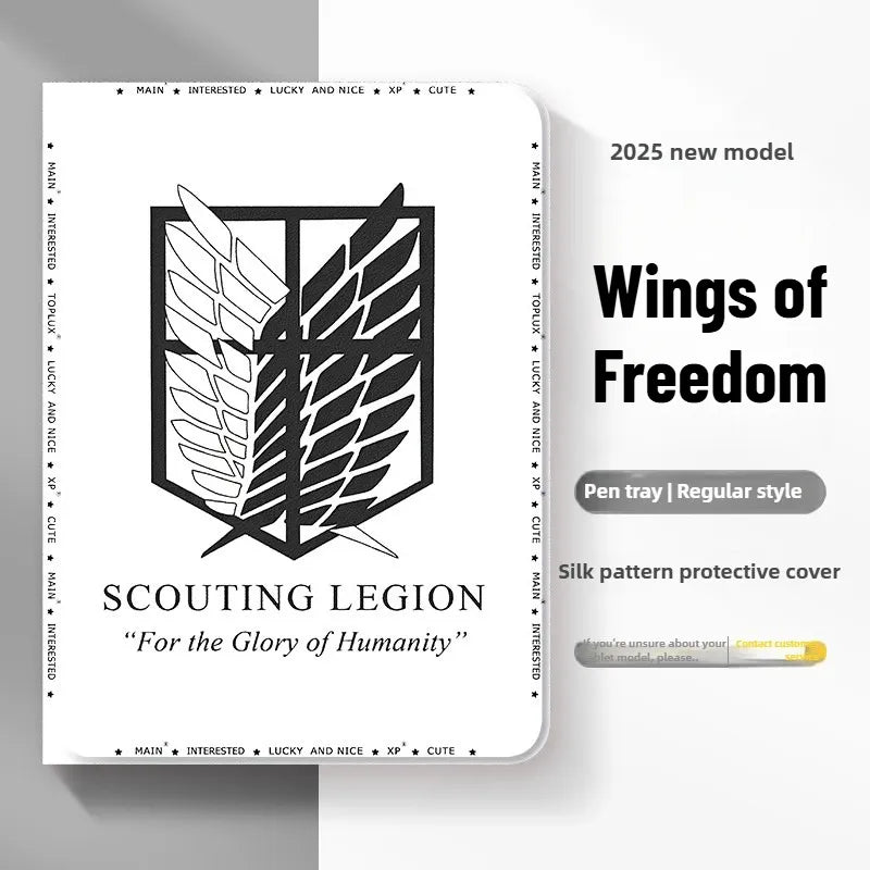 Attack on Titan iPad Case Protective Anime iPad Case