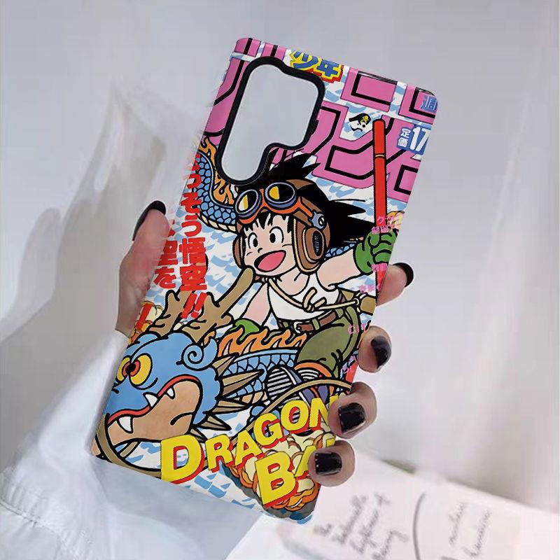 Young Goku Samsung Galaxy Glossy Case - HelloAnimeCases